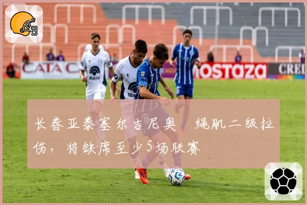 长春亚泰塞尔吉尼奥腘绳肌二级拉伤，将缺席至少5场联赛